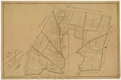 Plessis-Barbuise, section A dite des Grands Essarts, feuille n° 1