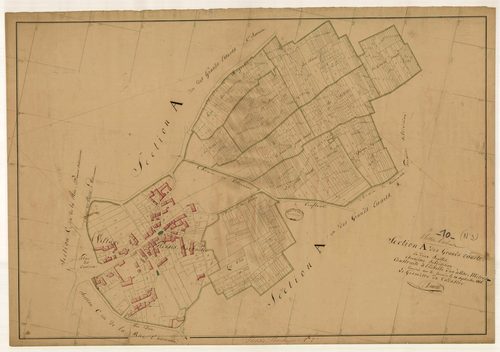 Plessis-Barbuise, section A dite des Grands Essarts, feuille n° 2