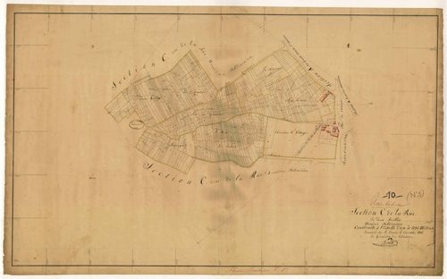 Plessis-Barbuise, section C dite de la Rüe, feuille n° 1