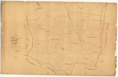 Poivres, section F dite de l'Orme, feuille n° 1, parcelles n° 1-197