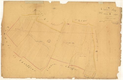 Poligny, section B, feuille n° 3