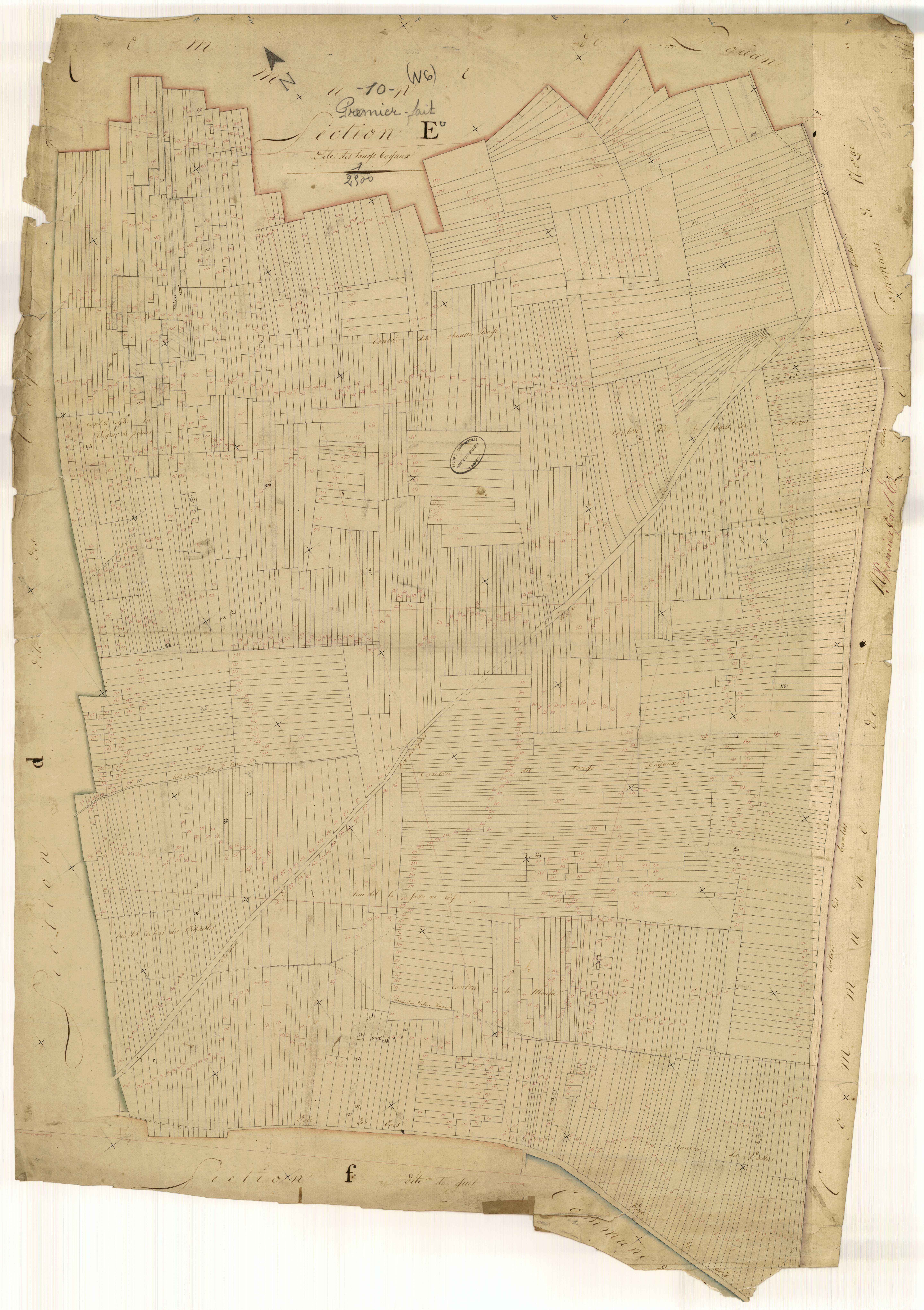 Premierfait, section E dite des Longs Corfaux