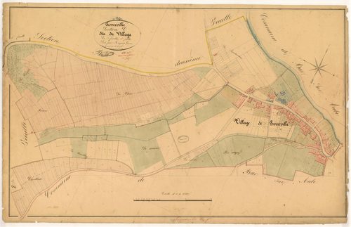 Proverville, section C dite du Village, feuille n° 1, parcelles n° 1-449