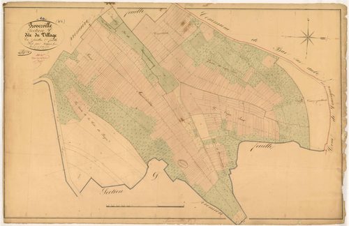 Proverville, section C dite du Village, feuille n° 2, parcelles n° 450-892
