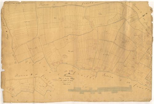 Racines, section C dite du Village, feuille n° 1, parcelles n° 1-716
