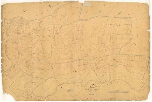 Racines, section C dite du Village, feuille n° 2, parcelles n° 717-1345