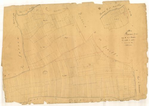 Racines, section D dite de Champton, feuille n° 1, parcelles n° 1-371