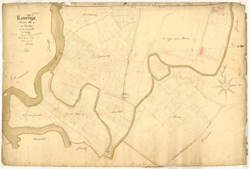 Ramerupt, section E dite des Tranchées, feuille n° 1, parcelles n°1-299