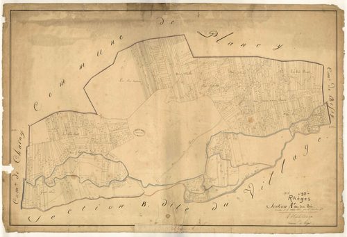 Rhèges, section A dite des Prés