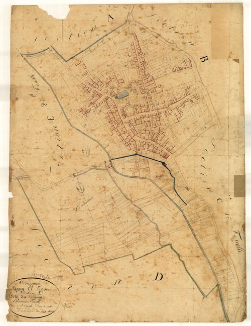 Rigny-le-Ferron, section E dite du Bourg, feuille n° 1