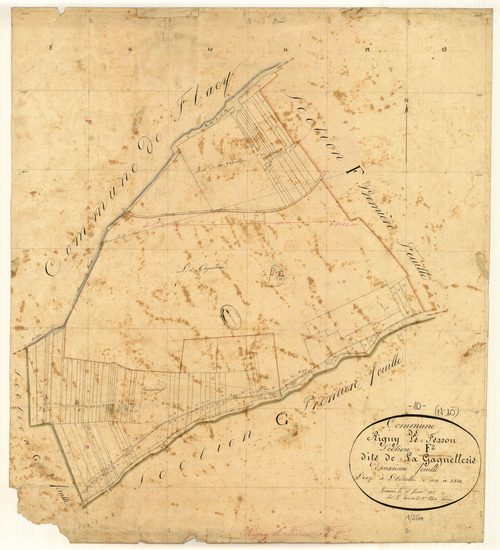 Rigny-le-Ferron, section F dite de la Gagnellière, feuille n° 2