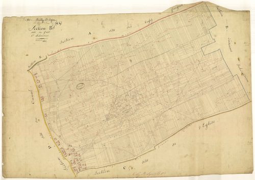 Rilly-sainte-Syre, section B dite du Guet, feuille n° 1