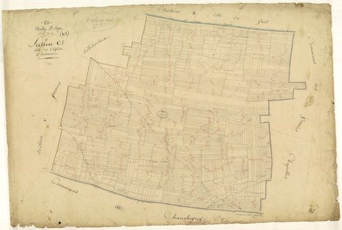 Rilly-sainte-Syre, section C dite de l'Eglise, feuille n° 2
