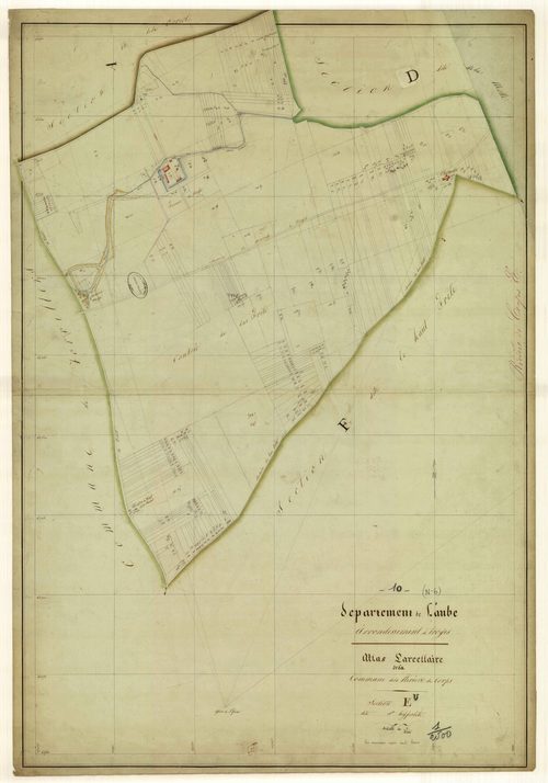 La Rivière-de-Corps, section E dite Saint Hippolyte