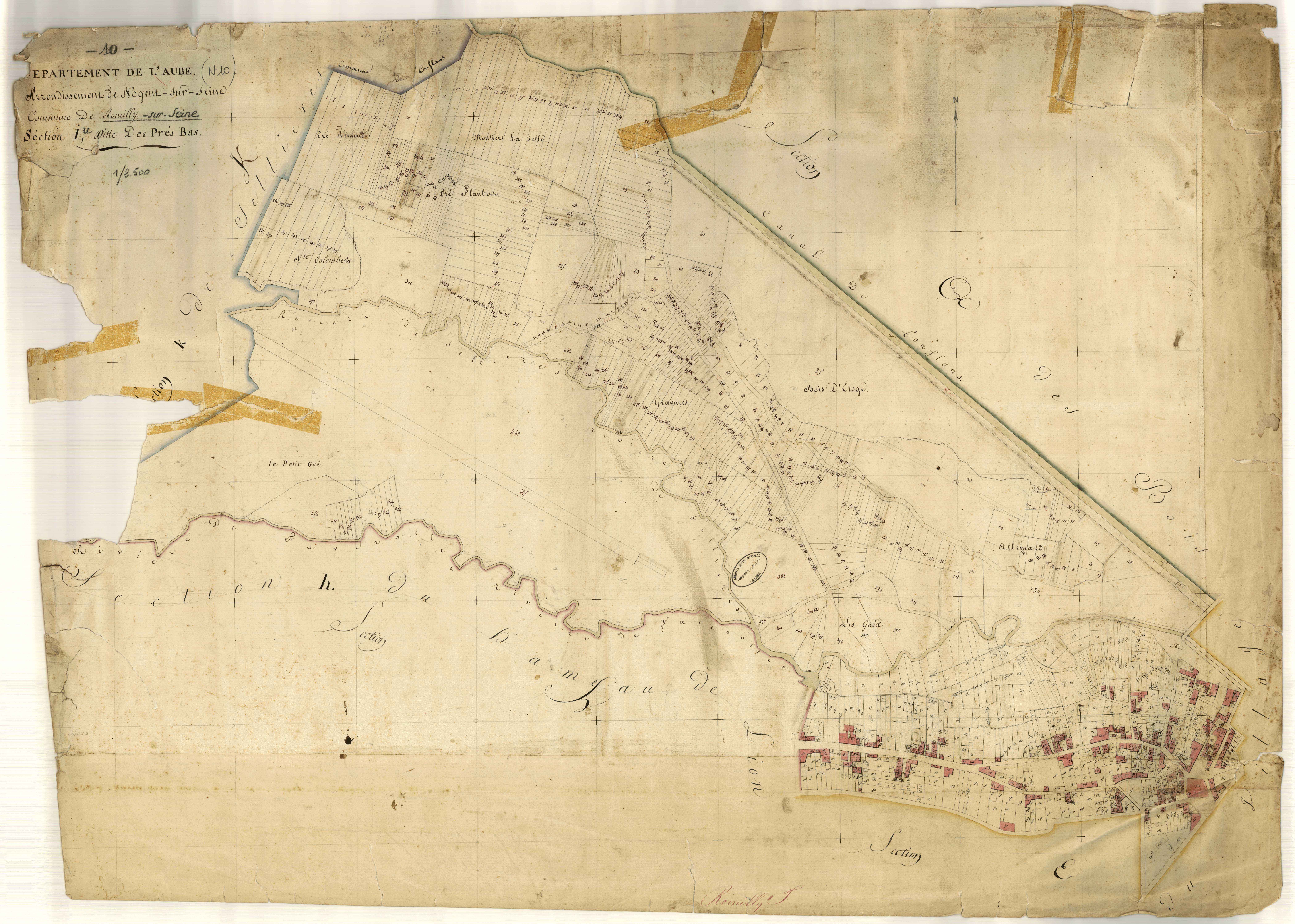Romilly-sur-Seine, section I dite des Prés Bas
