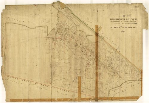 Romilly-sur-Seine, section E dite du Village