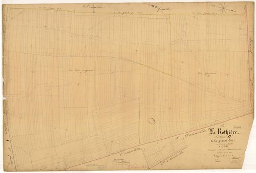 La Rothière, section B dite de la Grande Fin, feuille n° 1