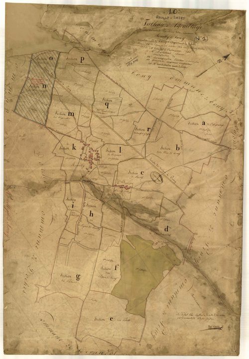 Rouilly-Sacey, tableau d'assemblage