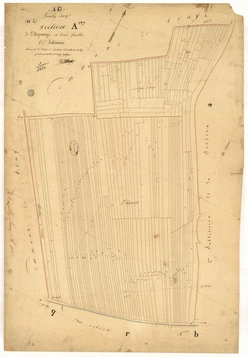 Rouilly-Sacey, section A dite de Villegrange, feuille n° 1