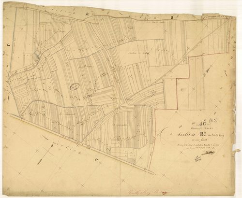 Rouilly-Sacey, section B dite de la Voie de Bourg