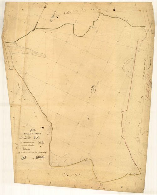 Rouilly-Sacey, section D dite du Chardonnerel, feuille n° 2