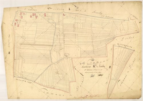 Rouilly-Sacey, section K dite de Rouilly, feuille n° 3