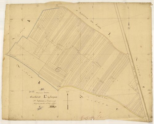 Rouilly-Sacey, section L dite des Mozeaux, feuille n° 2