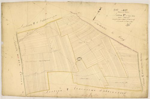 Rouilly-Sacey, section P dite de l'Orme Aubron, feuille n° 2