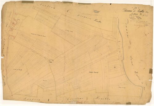 Rouilly-Saint-Loup, section A dite des Lignières, feuille n° 2