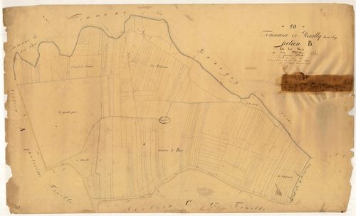 Rouilly-Saint-Loup, section B dite des Prés, feuille n° 1