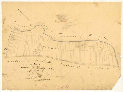 Rouilly-Saint-Loup, section B dite des Prés, feuille n° 2