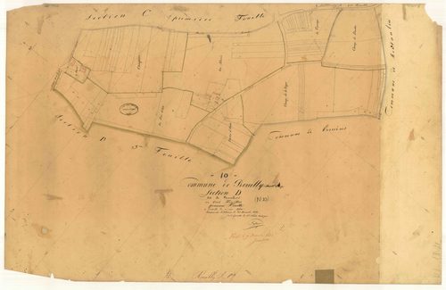 Rouilly-Saint-Loup, section D dite de Rouillerot, feuille n° 1