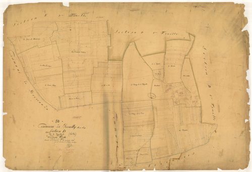 Rouilly-Saint-Loup, section D dite de Rouillerot, feuille n° 3