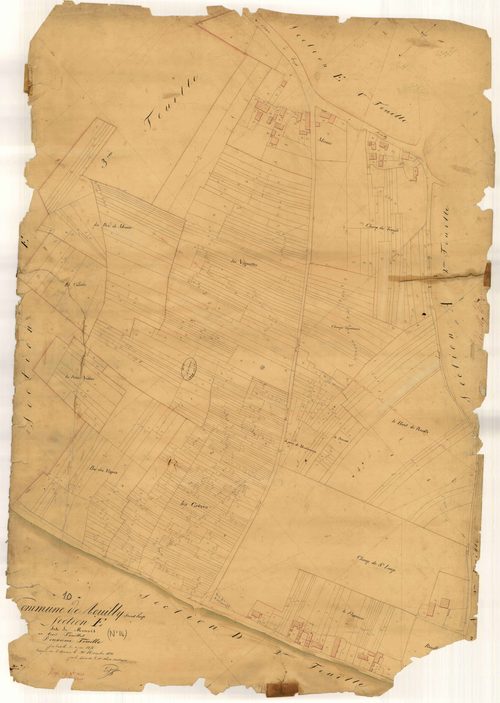 Rouilly-Saint-Loup, section E dite de Menois, feuille n° 2