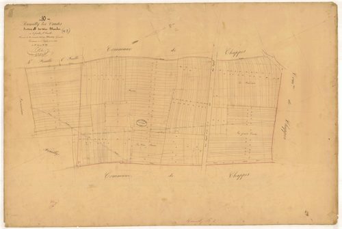 Rumilly-les-Vaudes, section B dite des Terres Blanches, feuille n° 2, parcelles n° 161-330