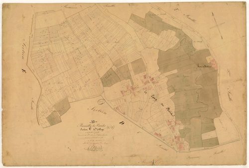 Rumilly-les-Vaudes, section C dite du Village, feuille n° 6, parcelles n° 919-1367