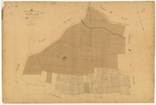 Rumilly-les-Vaudes, section E dite de Nicey, feuille n° 2, parcelles n° 575-940