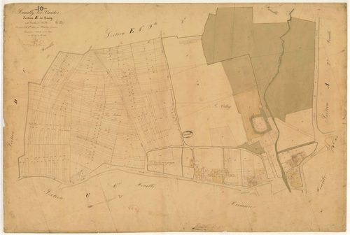 Rumilly-les-Vaudes, section E dite de Nicey, feuille n° 3, parcelles n° 941-1260