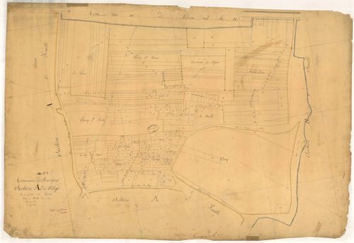 Ruvigny, section A dite du Village, feuille n° 2