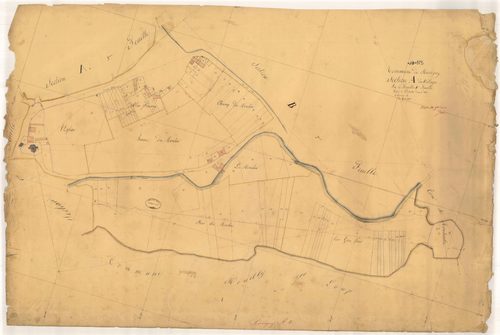 Ruvigny, section A dite du Village, feuille n° 4