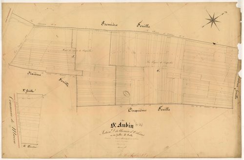 Saint-Aubin, section D dite du Chemin d'Orléans, feuille n° 2