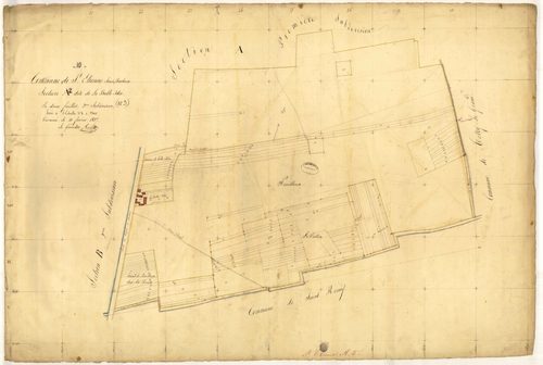 Saint-Etienne-sous-Barbuise, section A dite de la Belle Idée, feuille n° 2