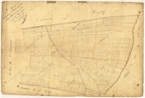 Saint-Etienne-sous-Barbuise, section D dite du Chemin à l'Ane, feuille n° 1