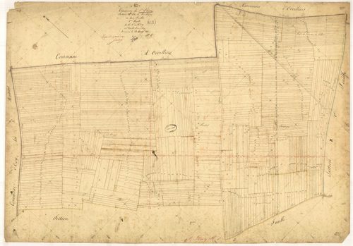 Saint-Flavy, section A dite de Rochigny, feuille n° 1, parcelles n° 1-539
