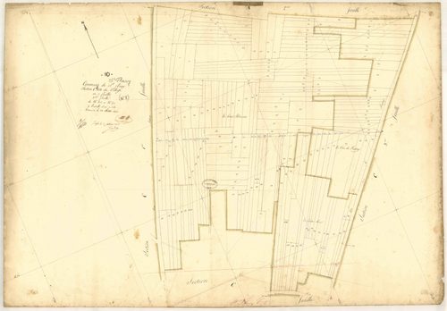 Saint-Flavy, section C dite du Village, feuille n° 2, parcelles n° 302-479
