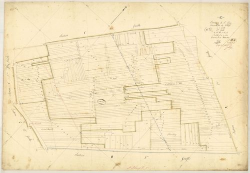 Saint-Flavy, section C dite du Village, feuille n° 3, parcelles n° 480-716