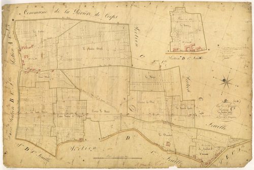 Saint-Germain, section C dite du Moulin Brûlé, feuille n° 1