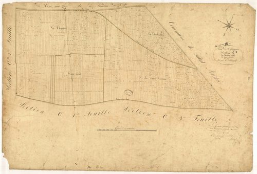 Saint-Germain, section C dite du Moulin Brûlé, feuille n° 2