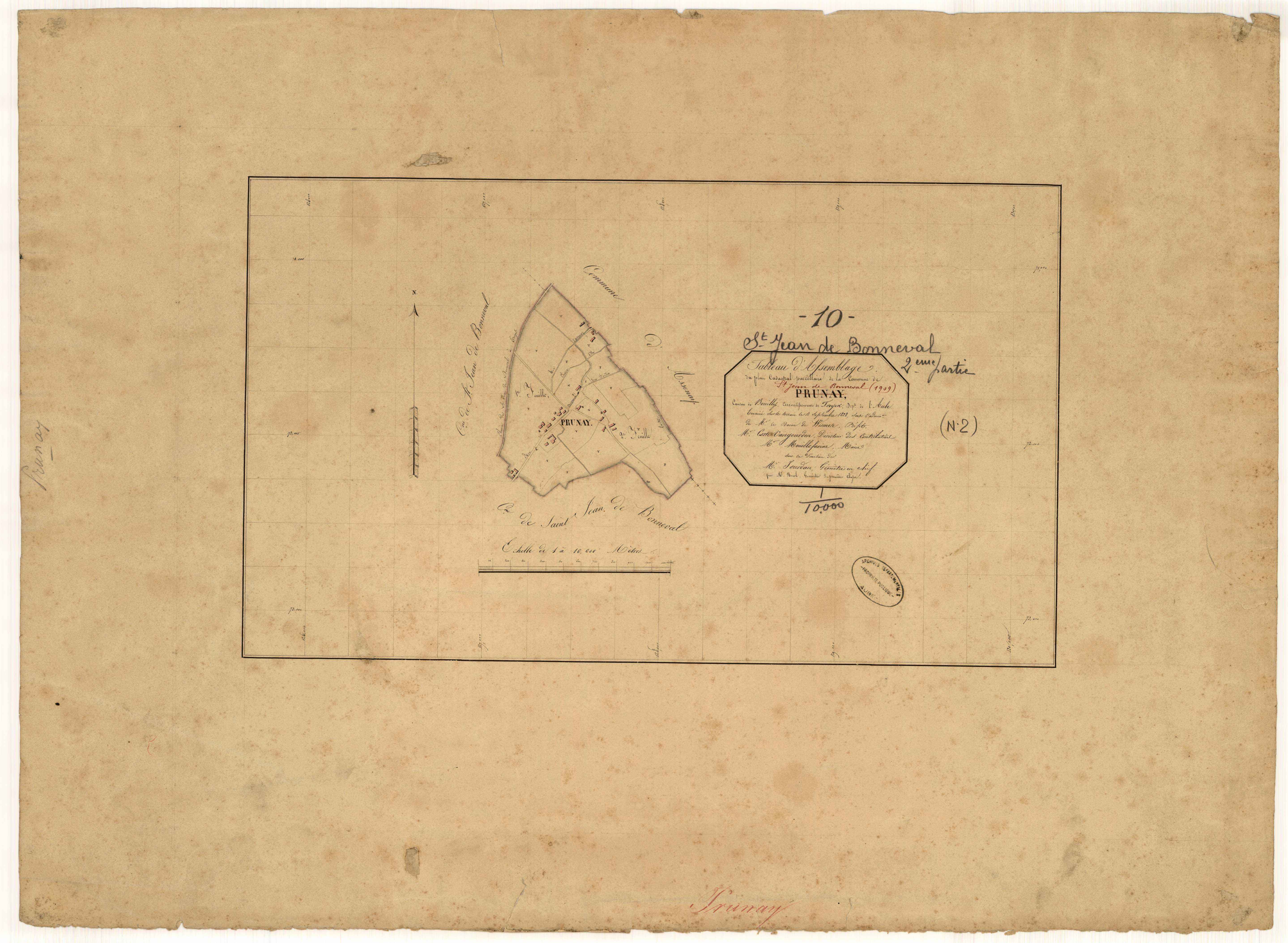 Saint-Jean-de-Bonneval, tableau d'assemblage (2ème partie)