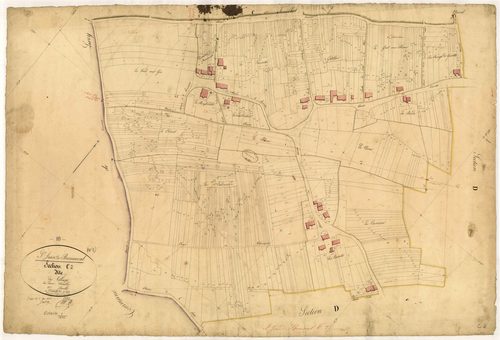 Saint-Jean-de-Bonneval, section C dite du Village, feuille n° 2